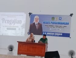 Ir. H. Harisah Suharjo, Wakil Ketua 2 DPRD Luwu Timur, melakukan Reses Perseorangan di Daerah Pemilihan (Dapil) 1 Malili-Wasuponda