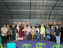 IKA PPMBS Bajo Berbagi Kepedulian, Salurkan Donasi untuk Korban Kebakaran di Desa Salubua