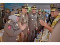 Wakil Bupati Luwu Timur Menghadiri Peringatan HUT ke-73 Satpol PP dan HUT ke-63 Satlinmas