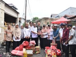 Dinas Sosial Salurkan Bantuan kepada Korban Kebakaran di Jalan Korban 40.000 Jiwa