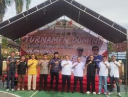 “Mengasah Silaturahmi, Ketua DPRD Apresiasi Turnamen Domino Polres Luwu Timur dalam Rangka HUT Bhayangkara ke-79”