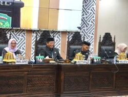 Membangun Masa Depan Lutim: Wabup Lutim Hadiri Rapat Paripurna RPJMD 2025-2029