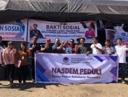 Partai NasDem Luwu Timur Salurkan Bantuan untuk Korban Kebakaran Sorowako, Wujud Kepedulian terhadap Masyarakat