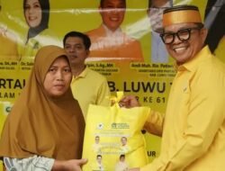Partai Golkar Luwu Timur Gelar Pasar Murah dalam Rangka HUT ke-61