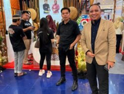 Sarkawi Hamid Apresiasi Stand Luwu Timur di Expo Kreatif Andalan 2025 Makassar