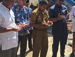 Firman Udding Hadiri Peletakan Batu Pertama Pembangunan Masjid Nurul Hidayah Puncak Indah, Luwu Timur