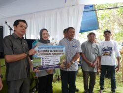 DPRD LUWU TIMUR DUKUNG PENYERAHAN BANTUAN PERTANIAN RP12,4 MILIAR UNTUK RATUSAN KELOMPOK TANI